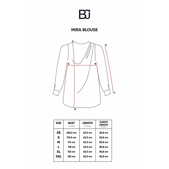 MIRA BLOUSE - BENANG JARUM