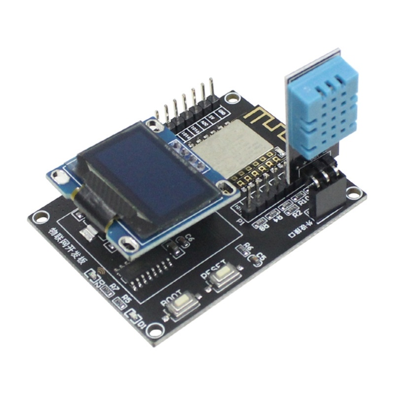 Btsg 0.96 inch OLED Display ESP8266 Papan Pengembangan IOT Modul Wifi Untuk ESP8266