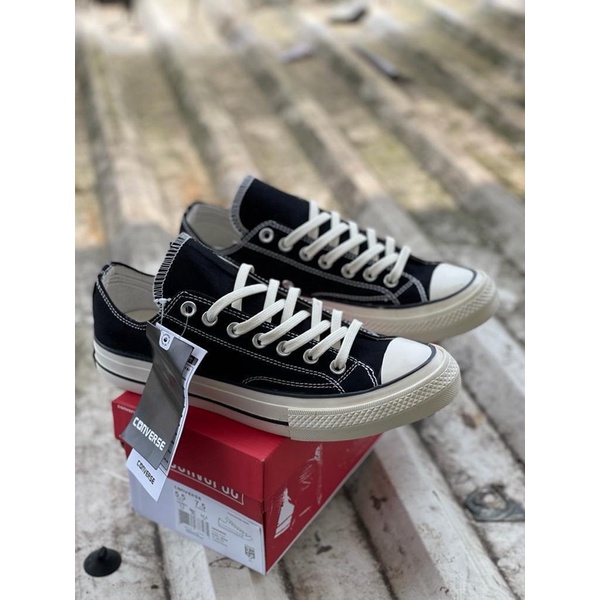 Sepatu Converse 70s Black White Premium High Quality BNIB