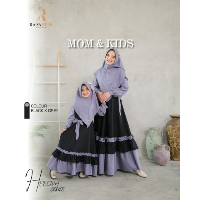 Couple Heelwa Series "Mom & Kids" by Raisa Hijab (po)