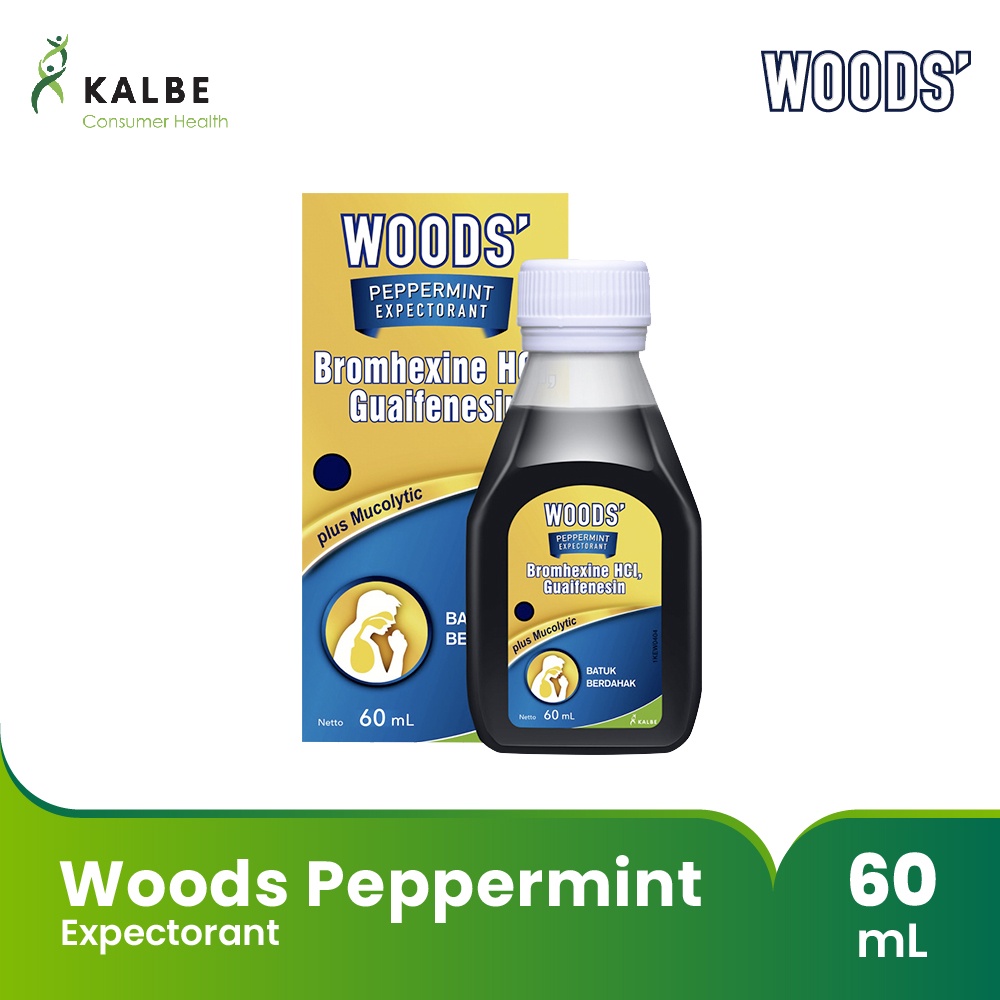 WOODS  PEPPERMINT EXPECTORANT - Obat Batuk Berdahak