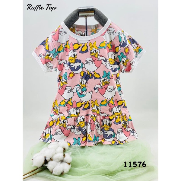 LOOPIE KIDS - RUFFLE TOP BAJU ANAK PEREMPUAN - KAOS ANAK - BAJU ANAK