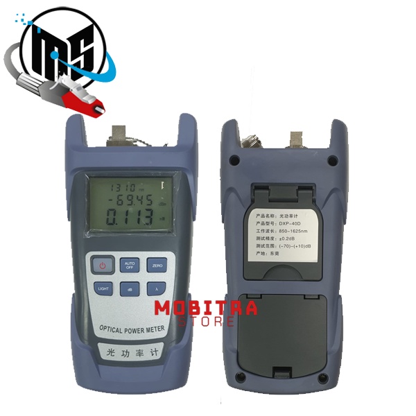 OPM Optical Power Meter Alat Ukur Redaman Fiber Optic