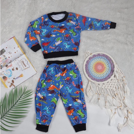 Jeco fashion set anak sweater dyno premium