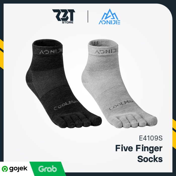 Aonijie E4109S Running Toe Socks - Kaos Kaki Jari Lari Sepeda