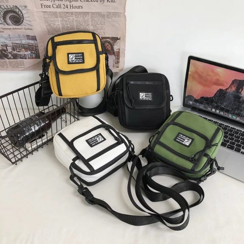 Tas Selempang Slimbag Pouch Unisex New