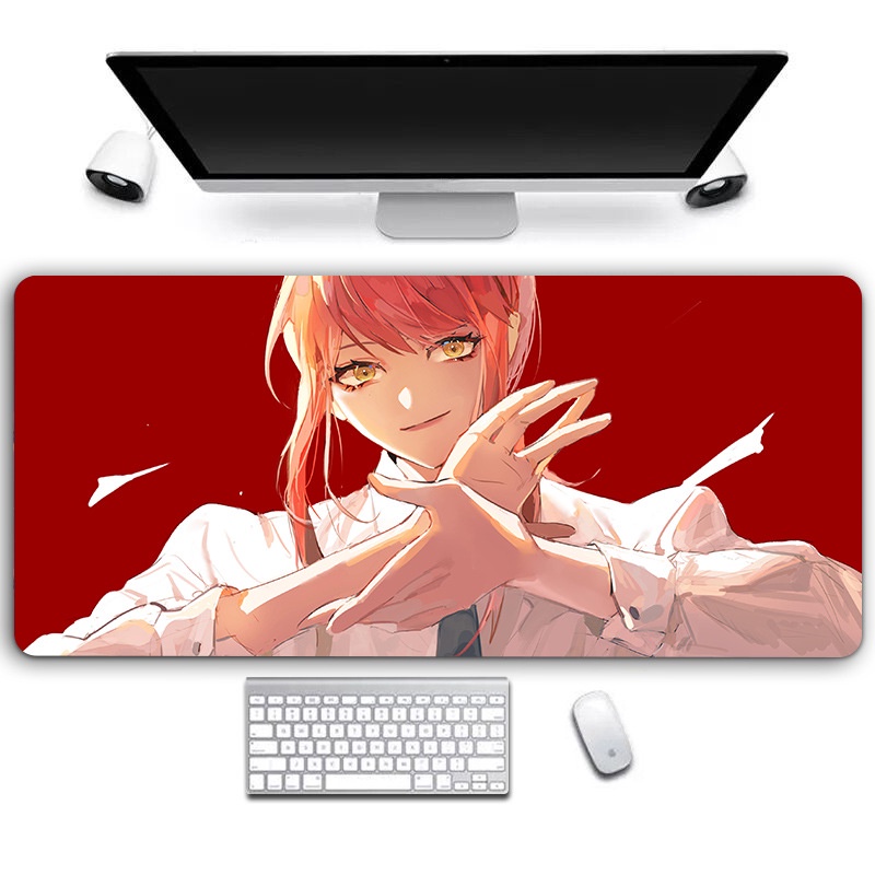 Mouse Pad Chainsaw Man Alas Keyboard Anime