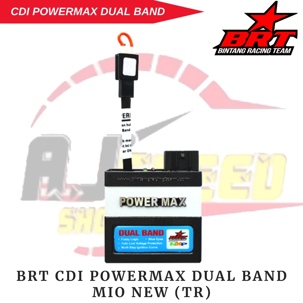 BRT Racing CDI Powermax Dual Band Mio New Mio Smile arus TR / BRT CDI Powermax Dual Band / BRT Origi