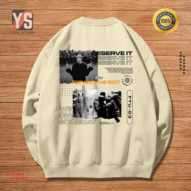 Sweter Switer Sweeter Sweater Baju Crewneck Creawneck Cwerneck Crweneck Crwemeck Krewneck Crewnek Ju