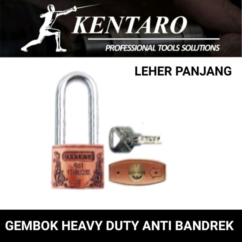 GEMBOK L/PANJANG 50MM ( ANTI MALING ) KENTARO JAPAN QUALITY