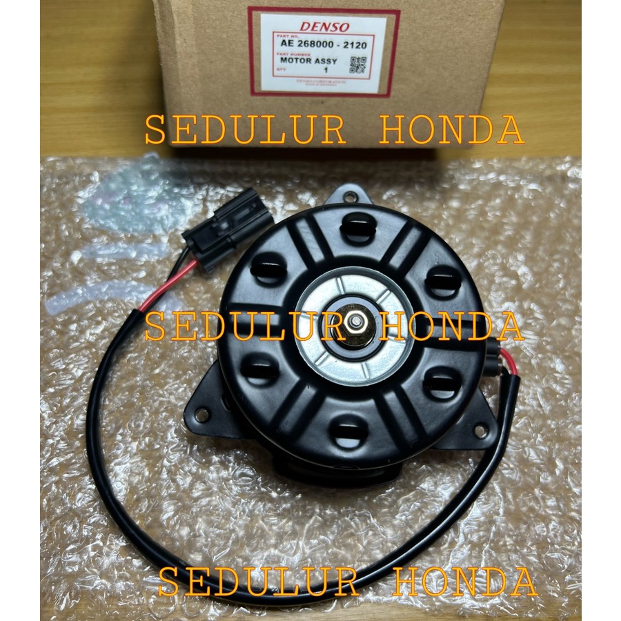 MOTOR FAN RADIATOR DYNAMO XTRA COOLING DEPAN PENUMPANG KIRI JAZZ GK5 TYPE S RS CITY GM6 CRV GEN 5 RW