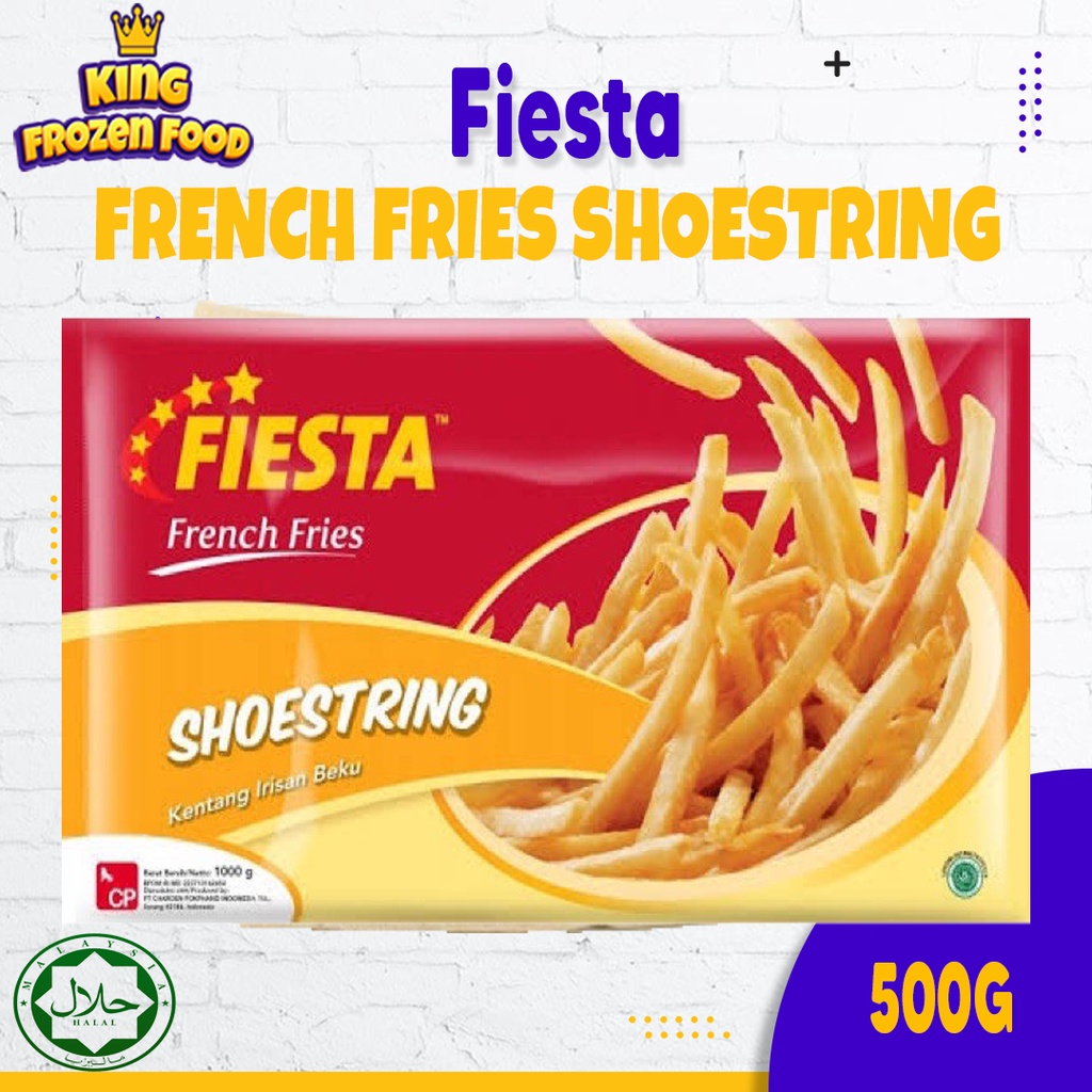 Fiesta French Fries Shoestring 500G/1Kg