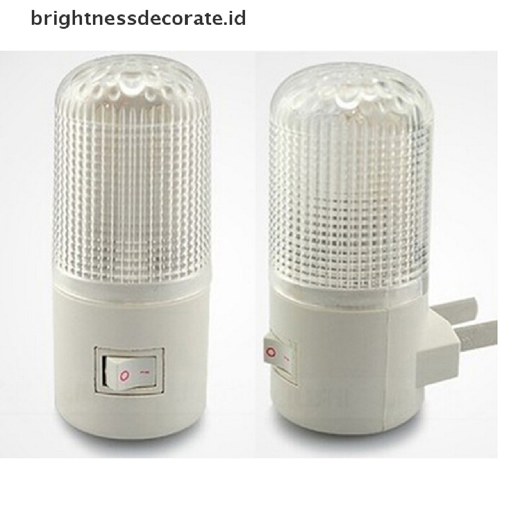 [Birth] 4lampu LED Dinding Moung Kamar Tidur Malam Licht Light Plug Lighg Bulb AC 3W [ID]