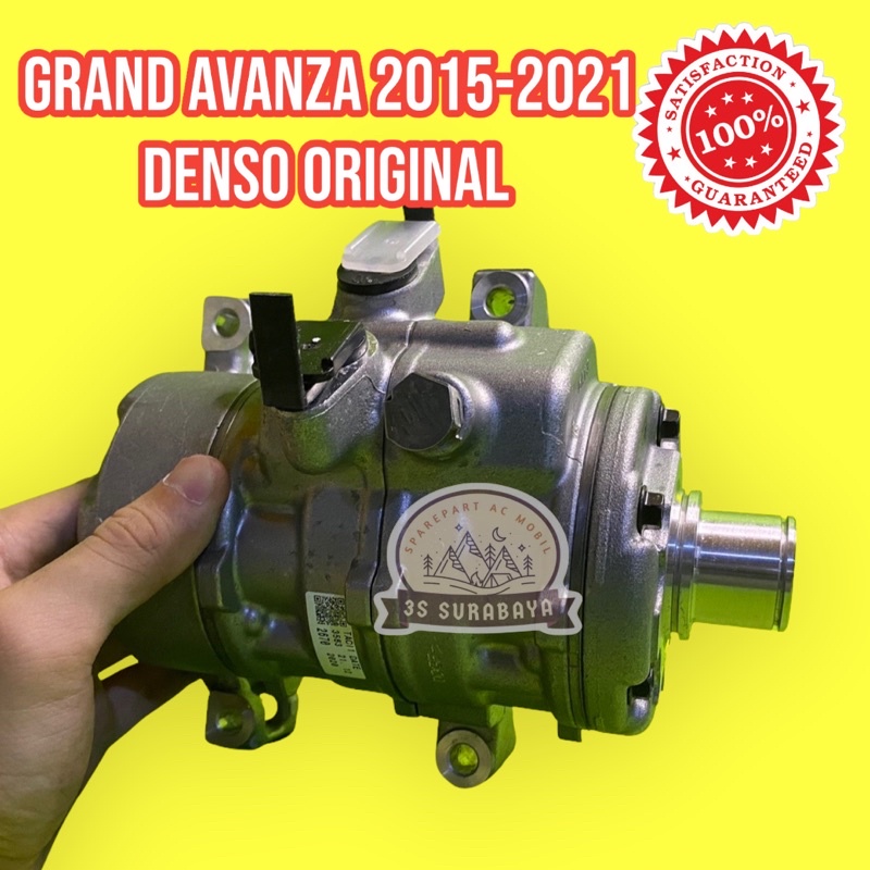 Kompresor Grand Avanza 1500 CC 2015-2019 Denso Asli Ac Mobil