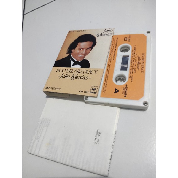 kaset pita julio iglesias / 1100 bel air place