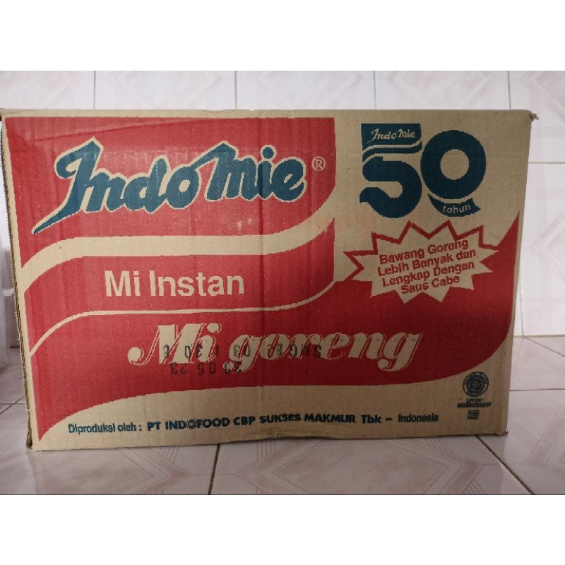 

Indomie goreng 1 dus (isi 40) | Indomie goreng rasa ayam bawang
