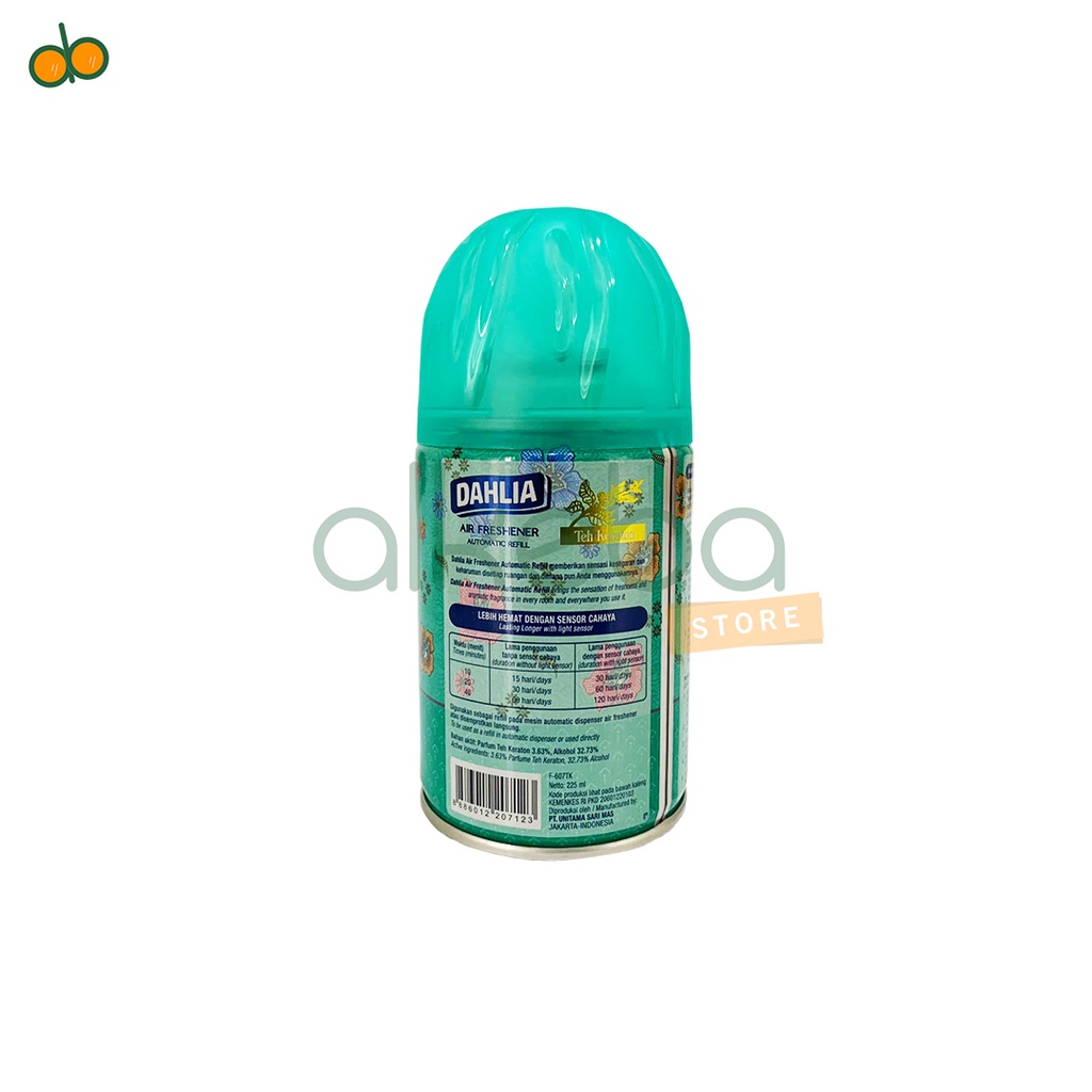 Dahlia Teh Keraton Spray Refill Matic 225Ml Aerosol Pengharum Ruangan