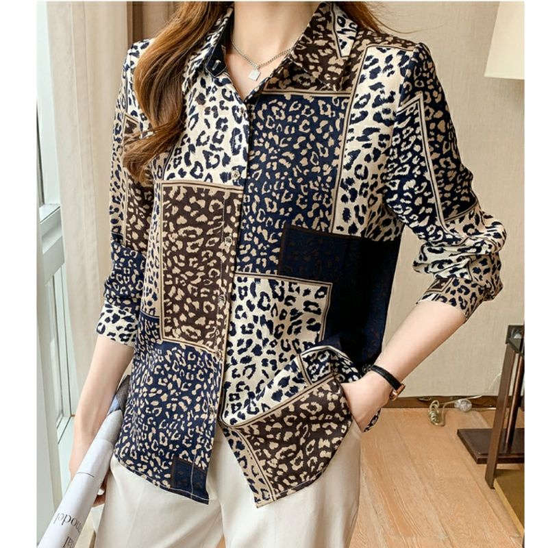 MDLV ~ 5852# Leonita Printed Shirt Import