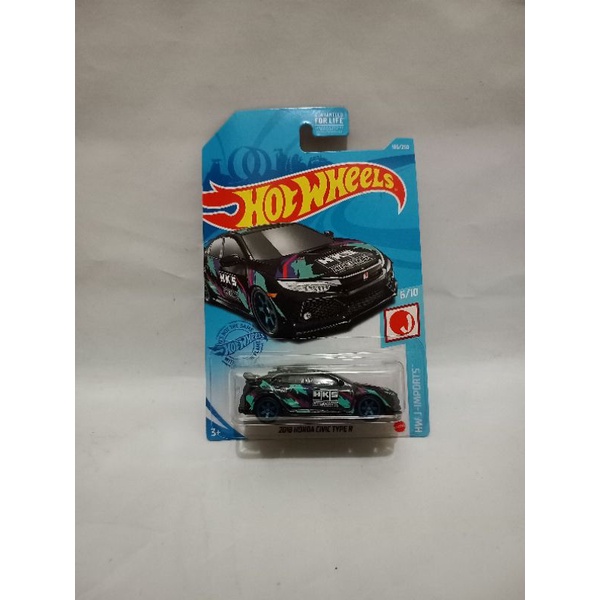 Hotwheels Super Treasure Hunt 2018 Honda Civic HKS THS Murah STH US Card