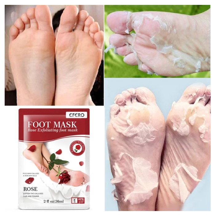 EFERO Foot Mask / EFERO Masker Kaki - ROSE