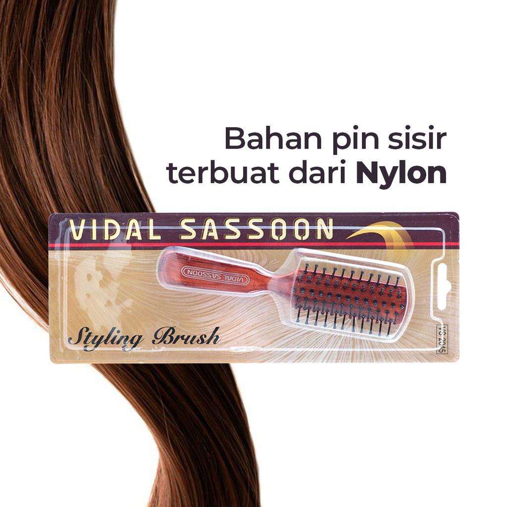 Bagus Vidal Sassoon VS - 2046 / 2045 Sisir Vidal Sisir Rambut