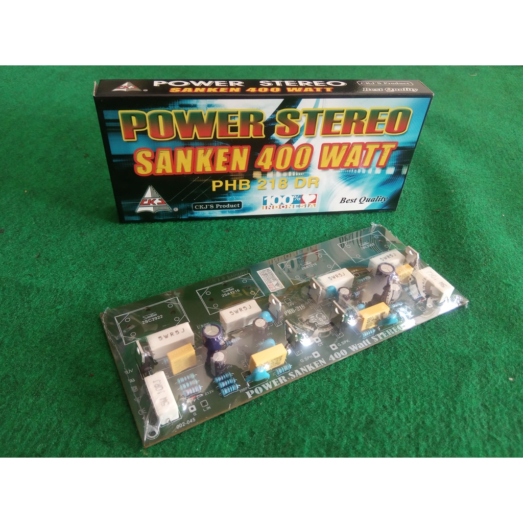 Power Sanken 400 Watt Setereo