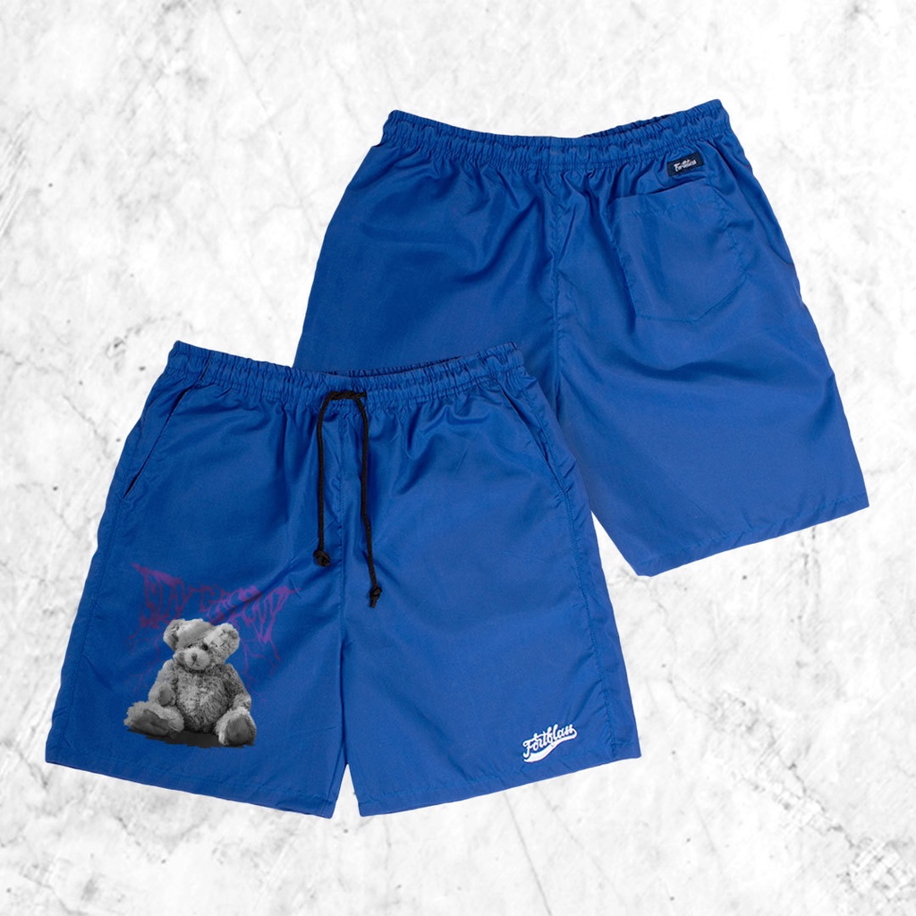 FORTGLASS Boxer BEAR GROOVY Celana Pendek Pria Dewasa Kolor Cowok Santai Parasut