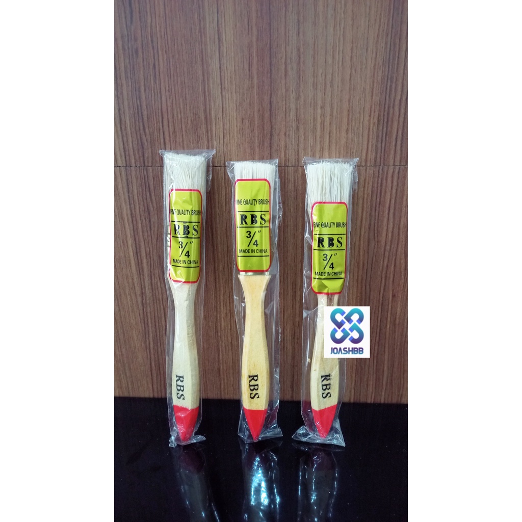 Kuas Cat Kayu 3/4&quot; inc (1,9cm) PAINT BRUSH koas