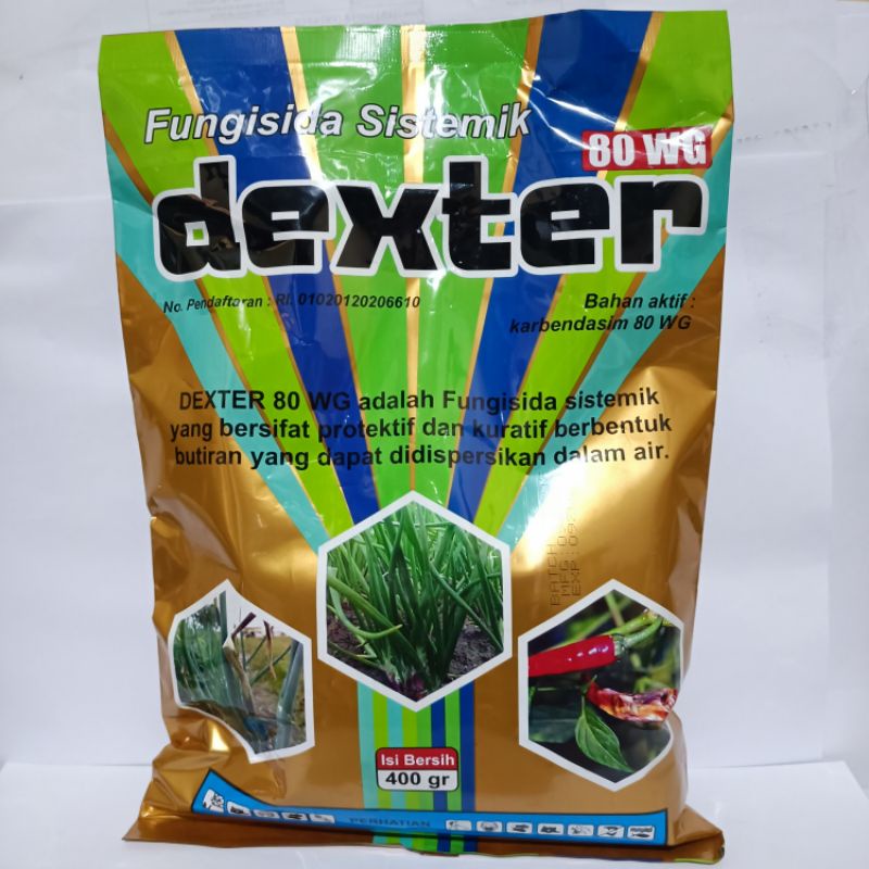 DEXTER FUNGISIDA SISTEMIK 80WG~KARBENDAZIM 400 GRM
