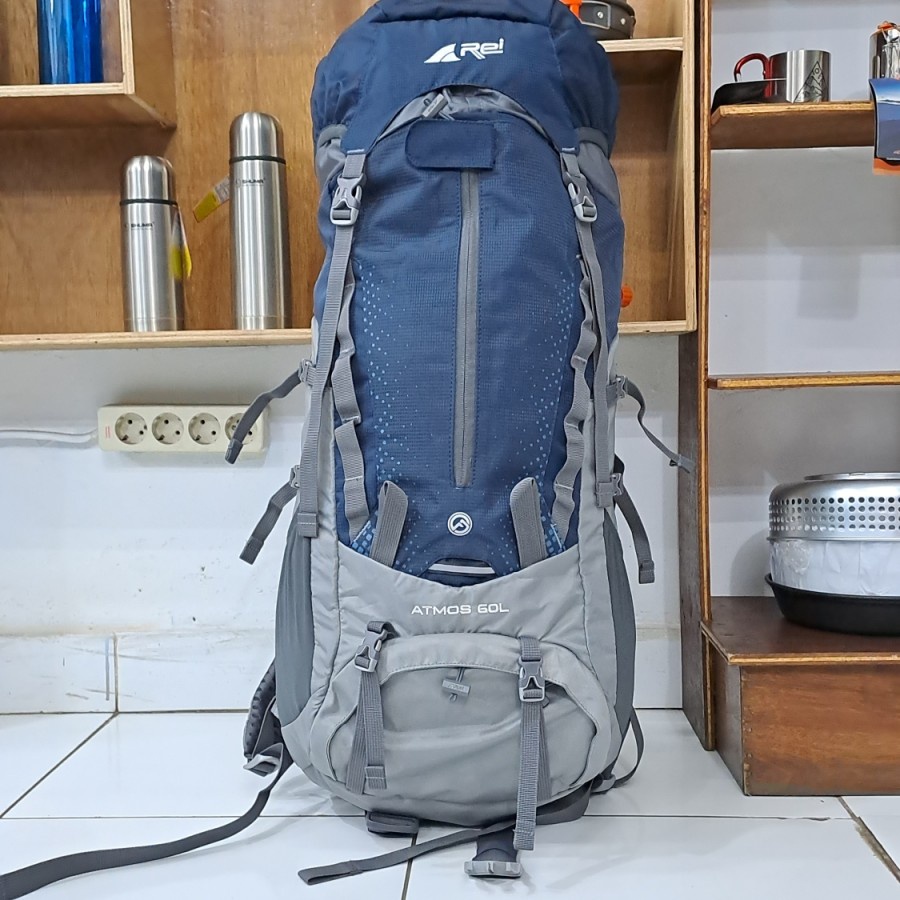 Tas Gunung Arei Atmos 60 Liter Carrier Keril Hiking Outdoor Gear Rei
