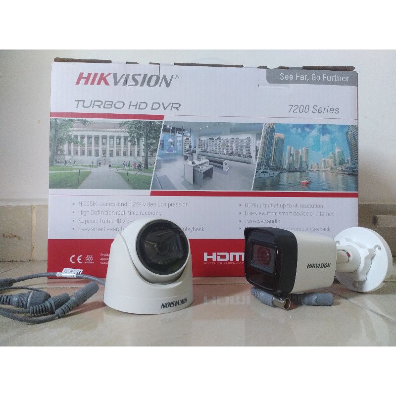 Kamera CCTV HIKVISION 1080 2MP Indoor Outdor kamera keamanan kamera analog