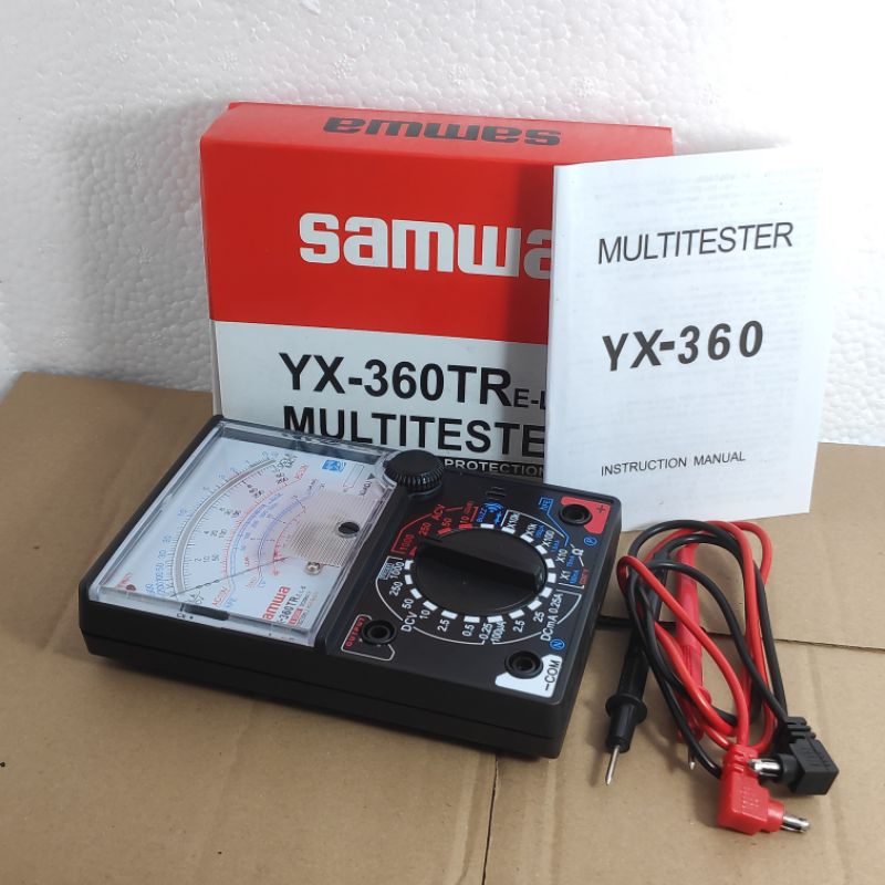 Jual Multimeter Analog Yx 360tr Avometer Analog Yx 360 Multitester Yx360 Shopee Indonesia 1765