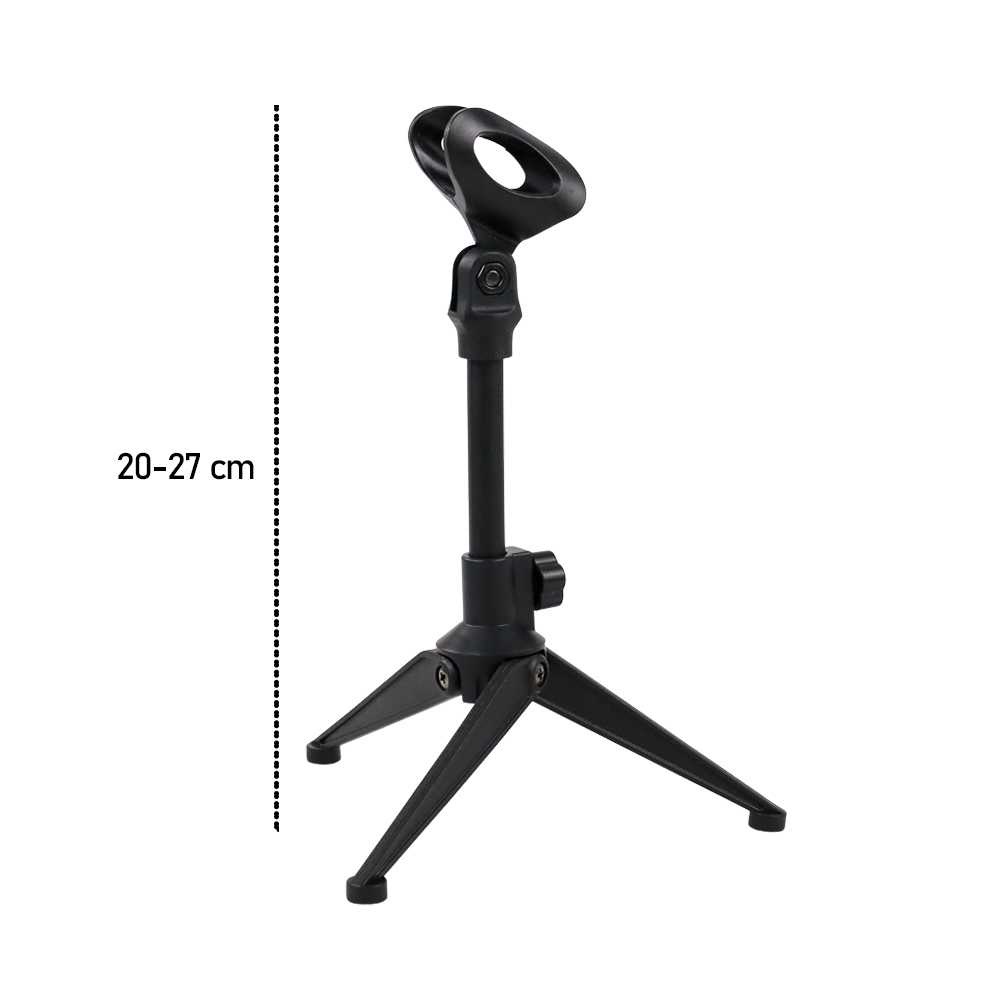 Stand Mikrofon Desktop Microphone Holder Adjustable Ekonomis Kompatibel