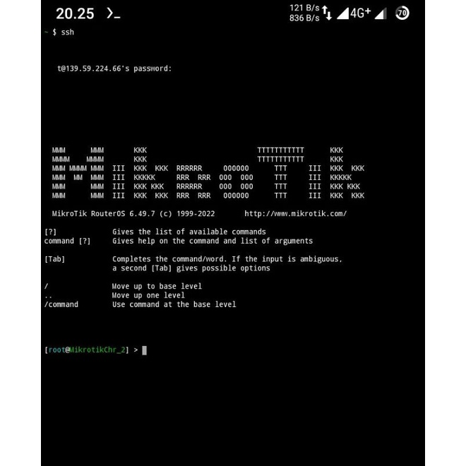 CHR mikrotik VPS Murah