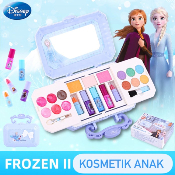 Mainan Anak Kfr02 Kosmetik Frozen Ii Original New Makeup Kutek Disney Elsa Anna