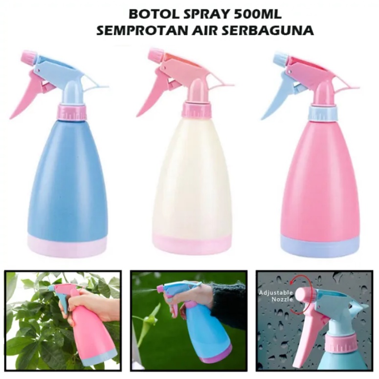 Botol Spray Cantik 500ml Semprotan Burung 500 ml Tanaman Bottle Trigger Serbaguna