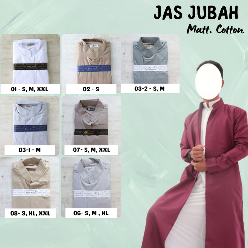 JUBAH LUARAN AL HARAMAIN / AJMAL KATUN PREMIUM, JAS JUBAH ALHARAMAIN, JUBAH HABIB AJMAL