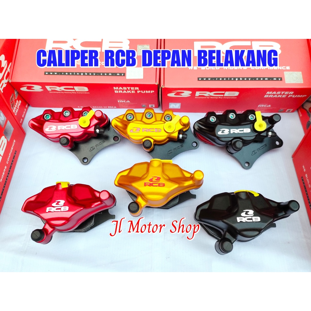 PALA BABI CALIPER KALIPER RCB DEPAN BELAKANG KLX CRF WR JUPITER MXKING VIXION NEW R R15 V1 V2 V3 NEW MX NEW CB 150 R CBR 150 R MEGAPRO TIGER REVO VERZA CB150 CBR150 MX KING 150 KALIPER RCB S1 DAN S55