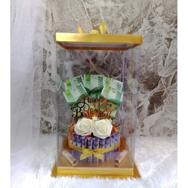 DUS CAKE / KOTAK CAKE / BOX CAKE 22x22x35