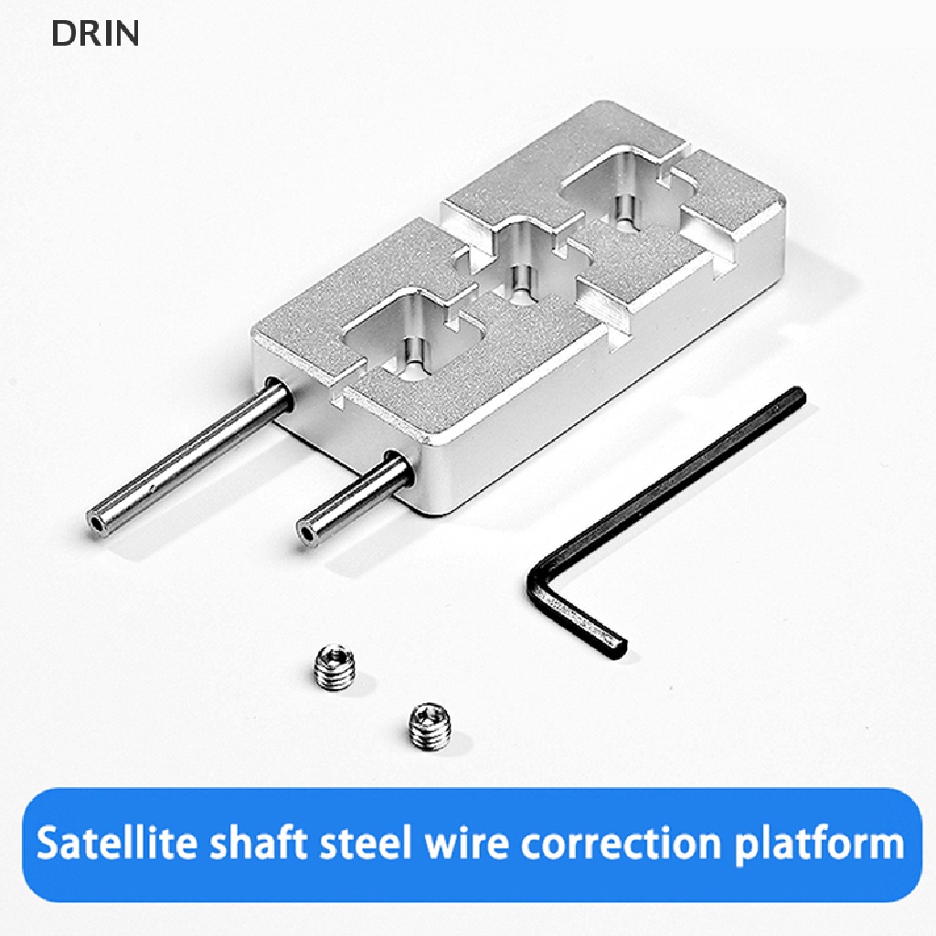 Dr 1Set Keyboard Mekanik Sumbu Satelit Korektor Kawat Baja Platform Tester vn