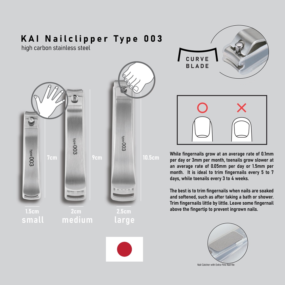 KAI Japan Type 003 Series Gunting Kuku