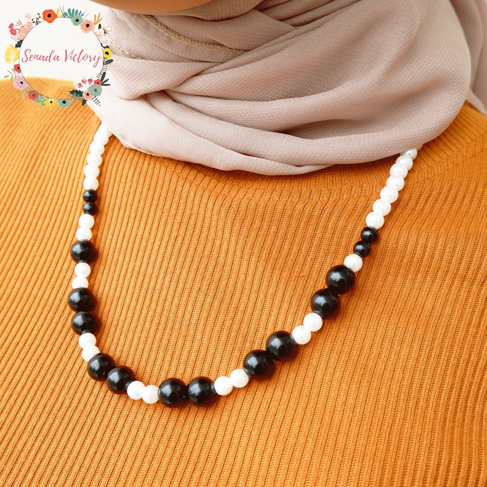 Senada Victory Kalung Mutiara Fashion Cantik Aksesoris Wanita SVK00019