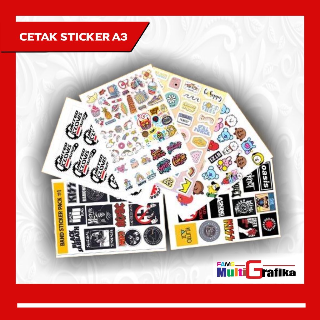 

Cetak Stiker Chromo Cut A3 Murah / Cetak Stiker Label Kemasan Makanan Minuman Online Shop Murah