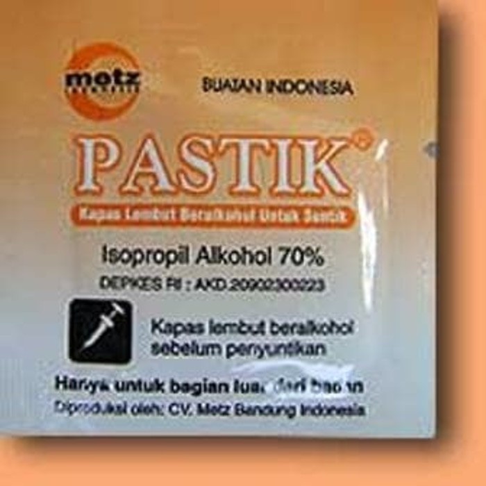 METZ PASTIK Alcohol Swab ( Tisu Alkohol)