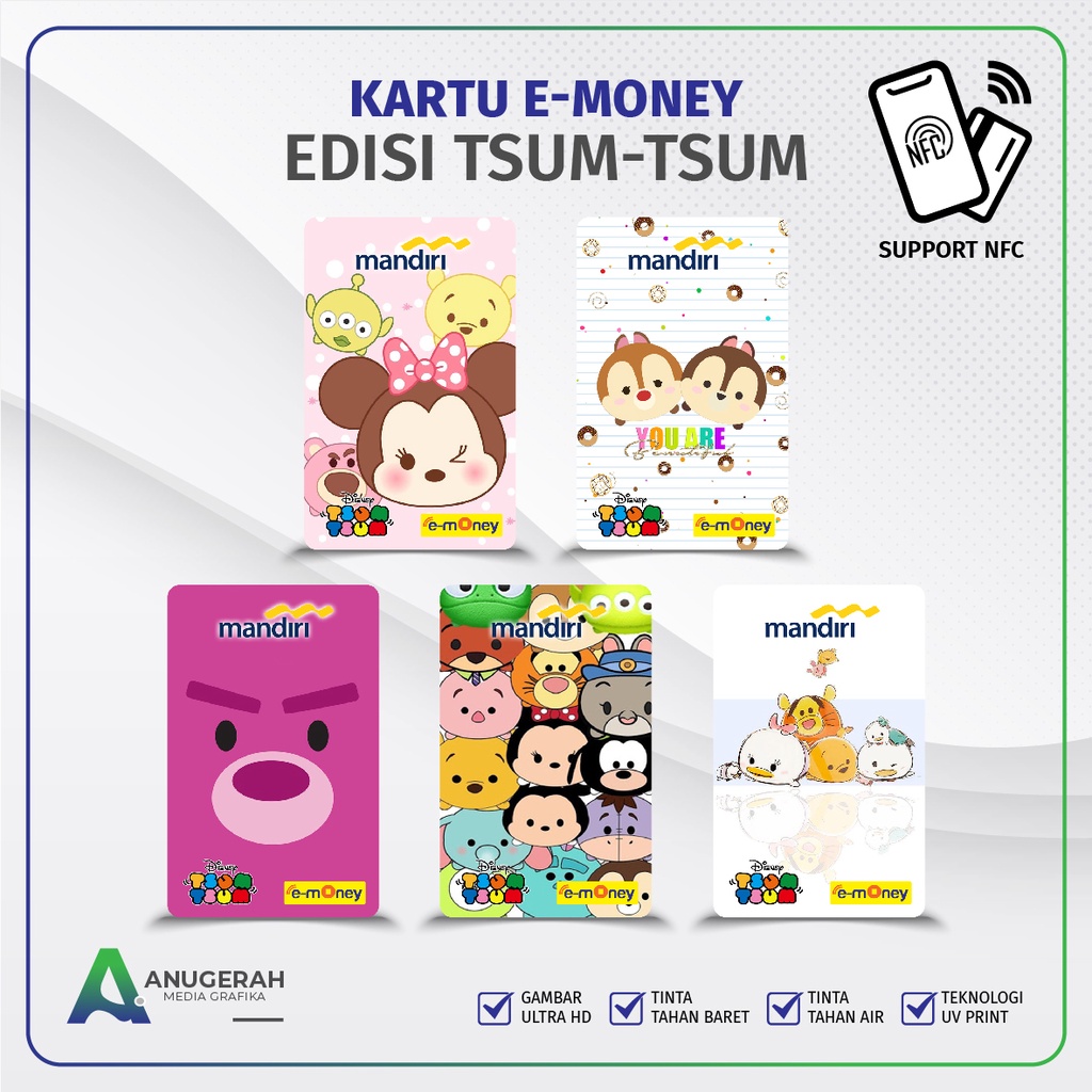 Kartu E-money Mandiri Edisi Tsum Tsum