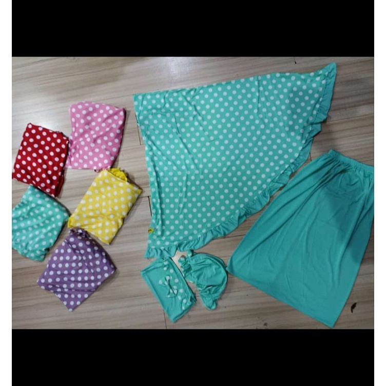 MUKENA ANAK RAYON AZVHIRA JERSEY