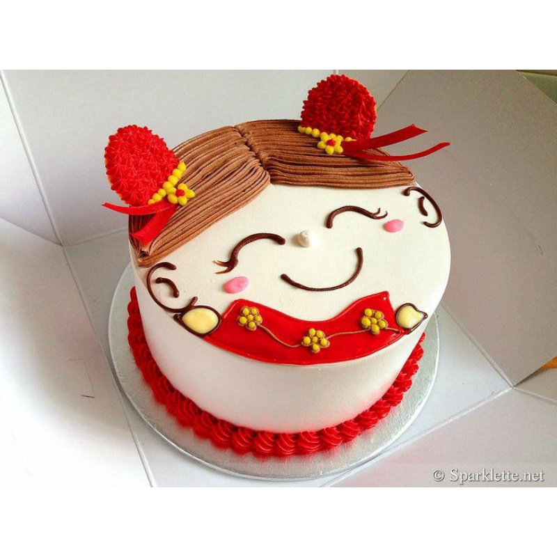 

ready imlek bento cake, mini cake kue ulangtahun