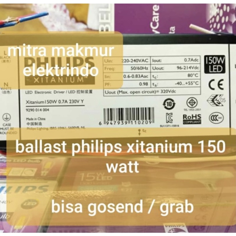 Ballast philips / trafo philips xitanium 150W Led 0.7A Led electronic Driver
