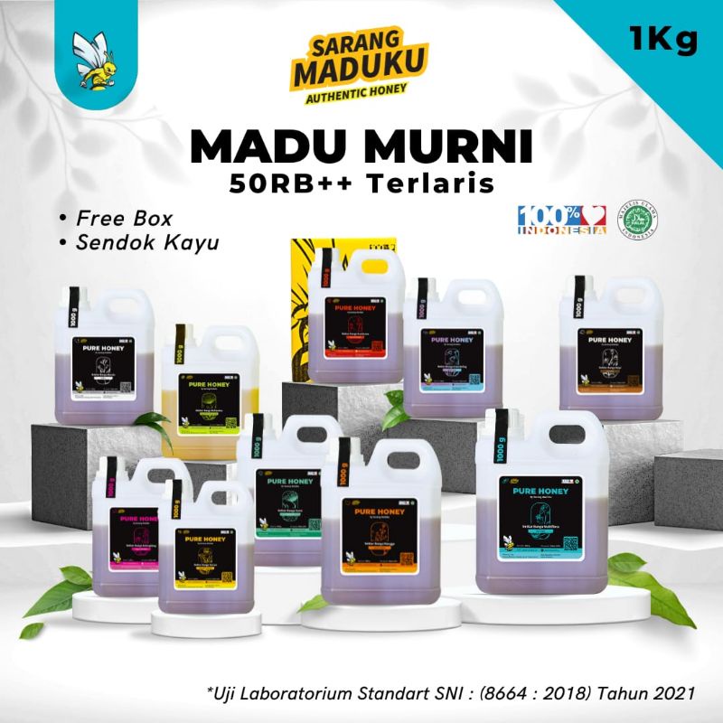 

Sarang Maduku - Madu Asli Madu Murni 100% Tanpa Campuran Raw Honey