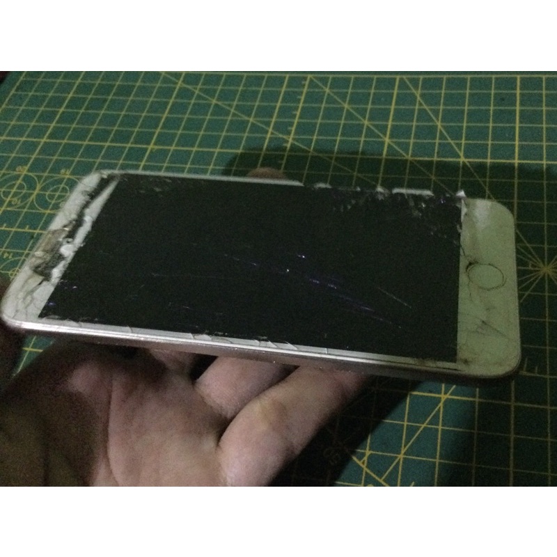 HP Himax pecah lcd, Hape masih nyala